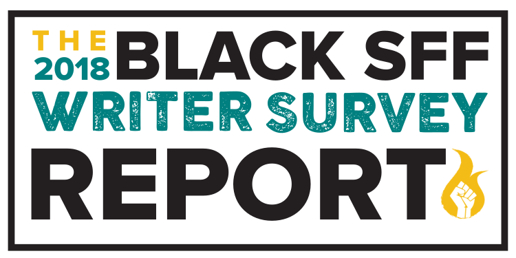 "The 2018 Black SFF Writer Survey Report" badge