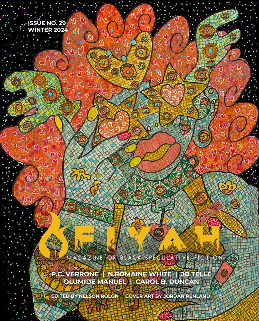 FIYAH Issue 29 cover by artist Jordan Penland